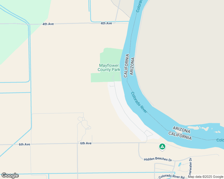 map of restaurants, bars, coffee shops, grocery stores, and more near 5121 Colorado River Road in Blythe