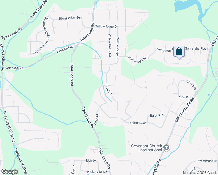 map of restaurants, bars, coffee shops, grocery stores, and more near 5723 Desoto Drive in Pinson