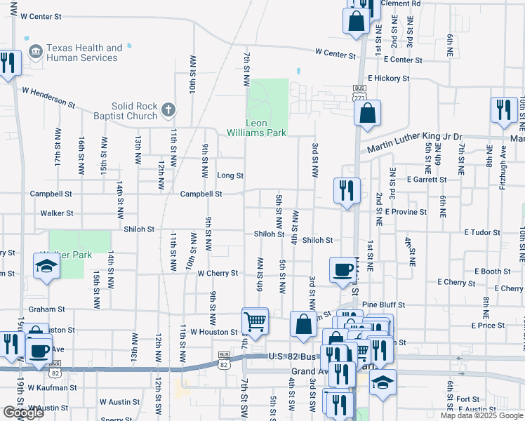 map of restaurants, bars, coffee shops, grocery stores, and more near 561 West Provine Street in Paris
