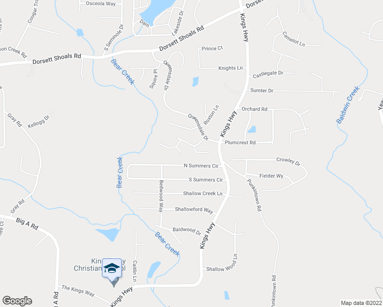 map of restaurants, bars, coffee shops, grocery stores, and more near 6107 Zealand Place in Douglasville
