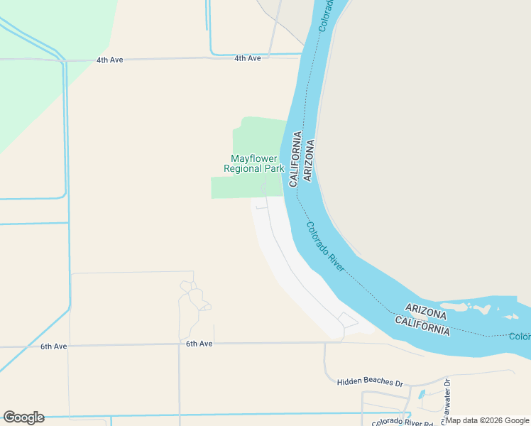 map of restaurants, bars, coffee shops, grocery stores, and more near 5121 Colorado River Road in Blythe