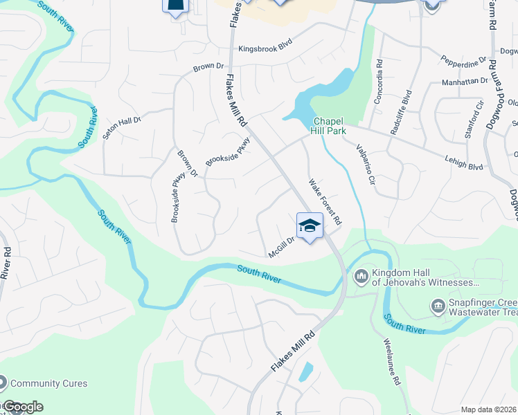 map of restaurants, bars, coffee shops, grocery stores, and more near 3850 Skidmore Drive in Decatur