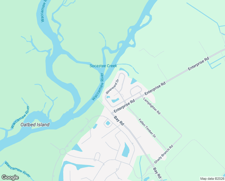 map of restaurants, bars, coffee shops, grocery stores, and more near 742 Riverward Drive in Myrtle Beach