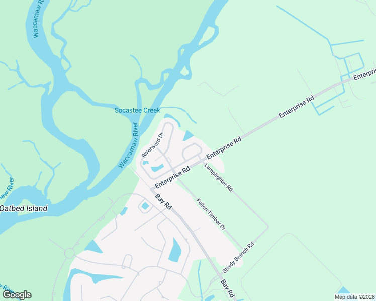 map of restaurants, bars, coffee shops, grocery stores, and more near 217 Rose Water Loop in Myrtle Beach