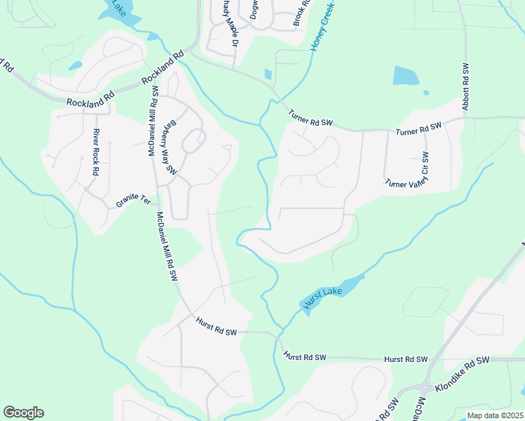 map of restaurants, bars, coffee shops, grocery stores, and more near 1240 Falls Creek Court in Conyers