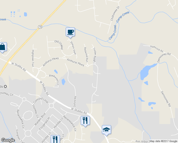map of restaurants, bars, coffee shops, grocery stores, and more near 7194 Glaspie Way in Atlanta