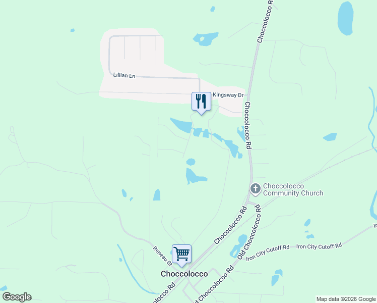 map of restaurants, bars, coffee shops, grocery stores, and more near 1 Turnberry Way in Anniston