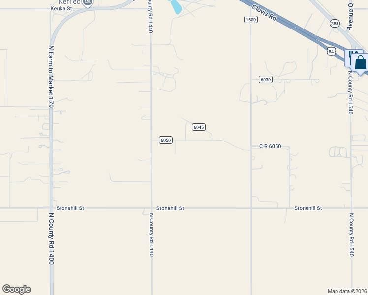 map of restaurants, bars, coffee shops, grocery stores, and more near 7812 North C R 1440 in Shallowater