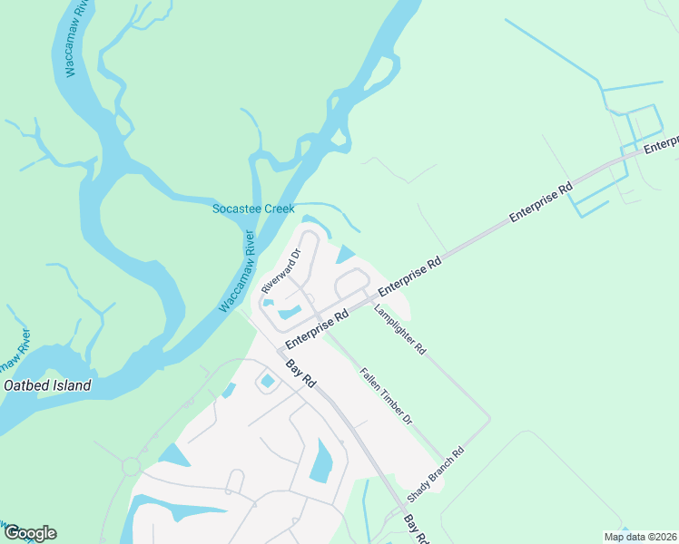 map of restaurants, bars, coffee shops, grocery stores, and more near 217 Rose Water Loop in Myrtle Beach