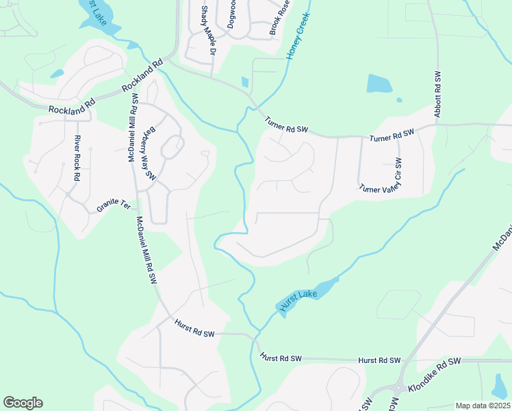 map of restaurants, bars, coffee shops, grocery stores, and more near 2923 Glen Haven Court in Conyers