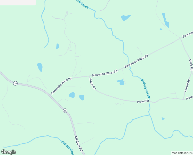 map of restaurants, bars, coffee shops, grocery stores, and more near 22 Prater Road in Waco