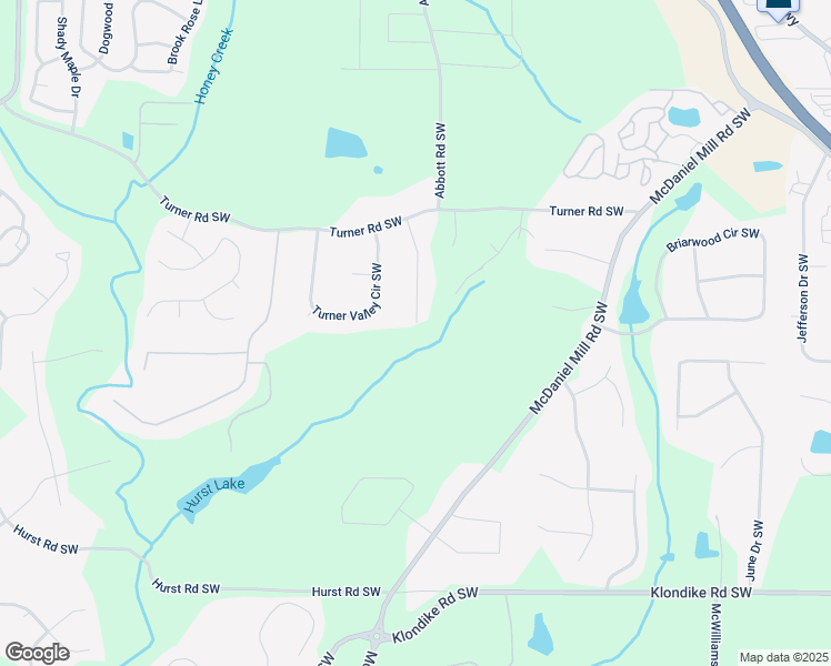 map of restaurants, bars, coffee shops, grocery stores, and more near 2490 Sherrie Lane Southwest in Conyers