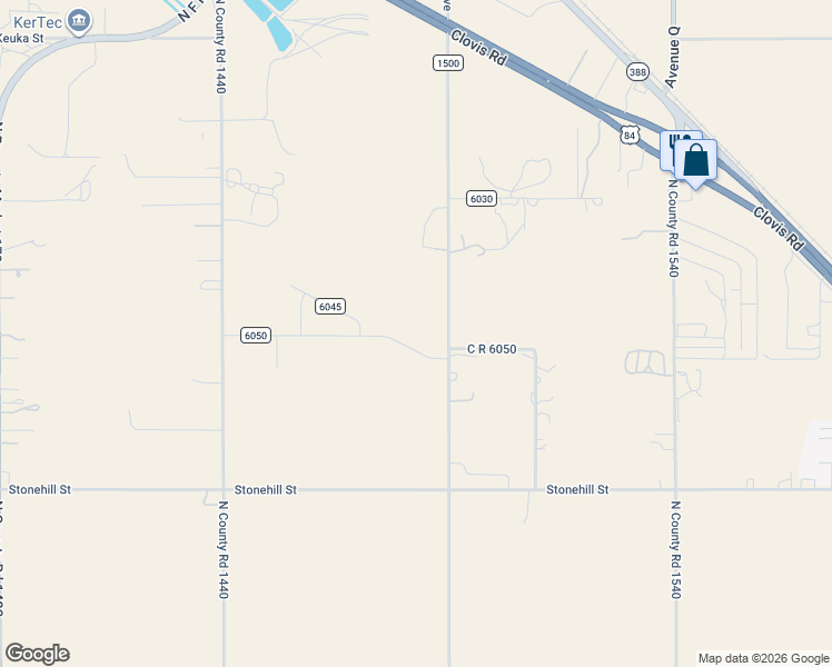 map of restaurants, bars, coffee shops, grocery stores, and more near 7807 North C R 1500 in Shallowater