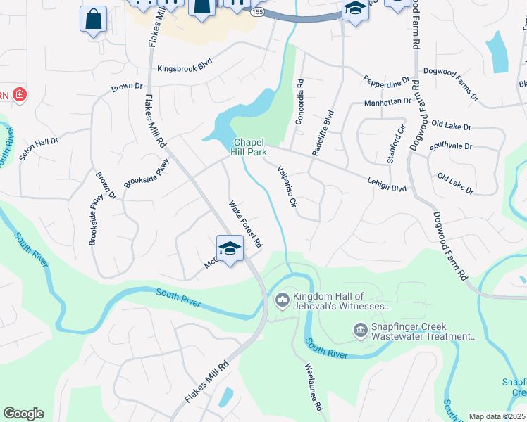map of restaurants, bars, coffee shops, grocery stores, and more near 4028 William and Mary Court in Decatur
