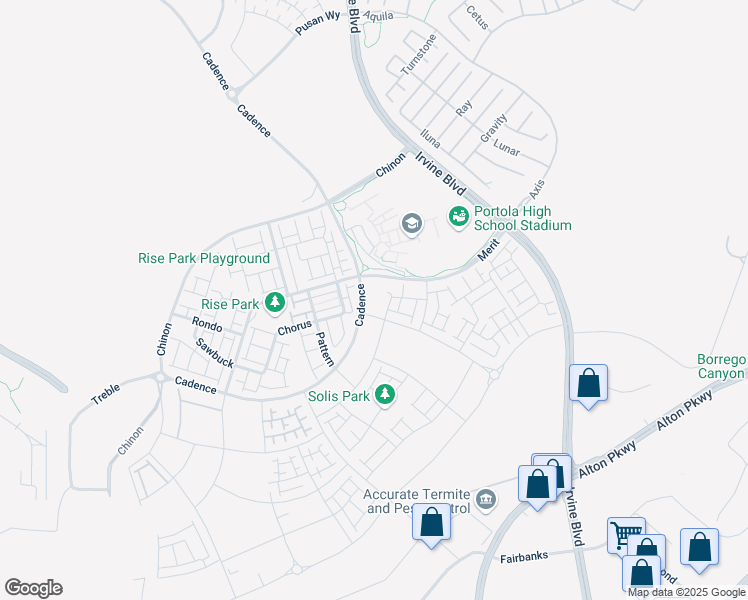 map of restaurants, bars, coffee shops, grocery stores, and more near 79 Culture in Irvine