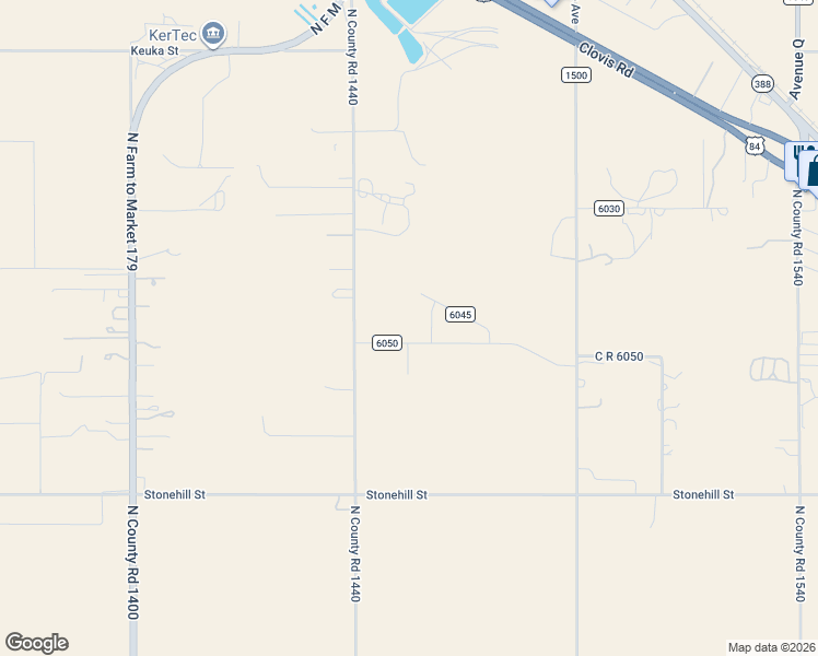 map of restaurants, bars, coffee shops, grocery stores, and more near 7812 North C R 1440 in Shallowater
