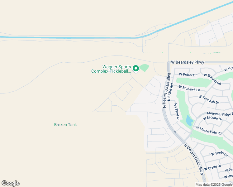 map of restaurants, bars, coffee shops, grocery stores, and more near 27552 West Tonopah Drive in Buckeye