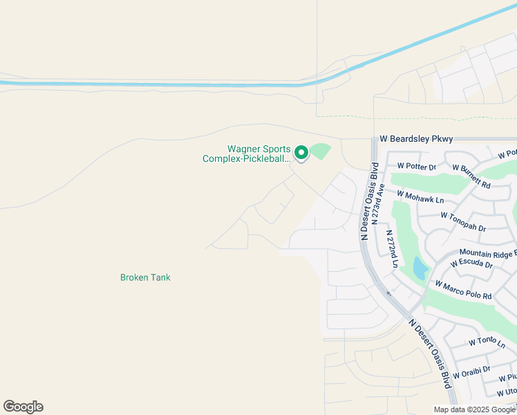 map of restaurants, bars, coffee shops, grocery stores, and more near 27552 West Tonopah Drive in Buckeye