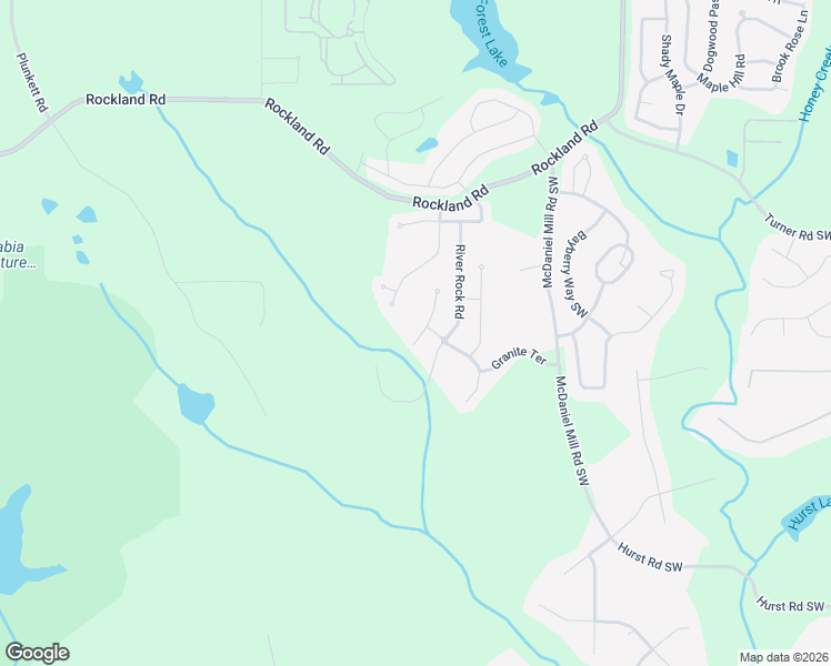 map of restaurants, bars, coffee shops, grocery stores, and more near 3727 Soap Stone Walk in Stonecrest