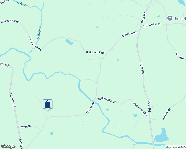map of restaurants, bars, coffee shops, grocery stores, and more near 4941 North Helton Road in Douglas County