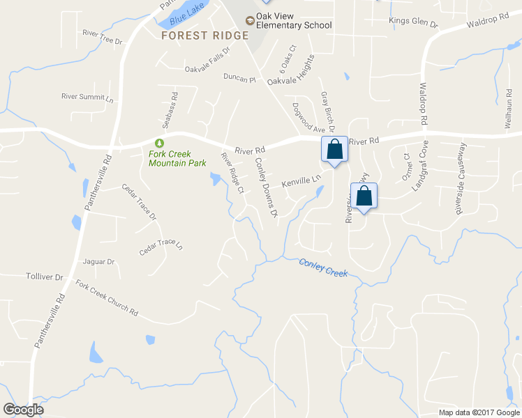 map of restaurants, bars, coffee shops, grocery stores, and more near 2966 Patty Hollow in Decatur