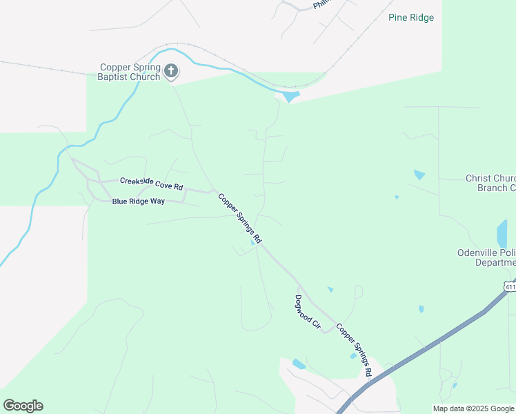 map of restaurants, bars, coffee shops, grocery stores, and more near 85 Horsley Drive in Odenville