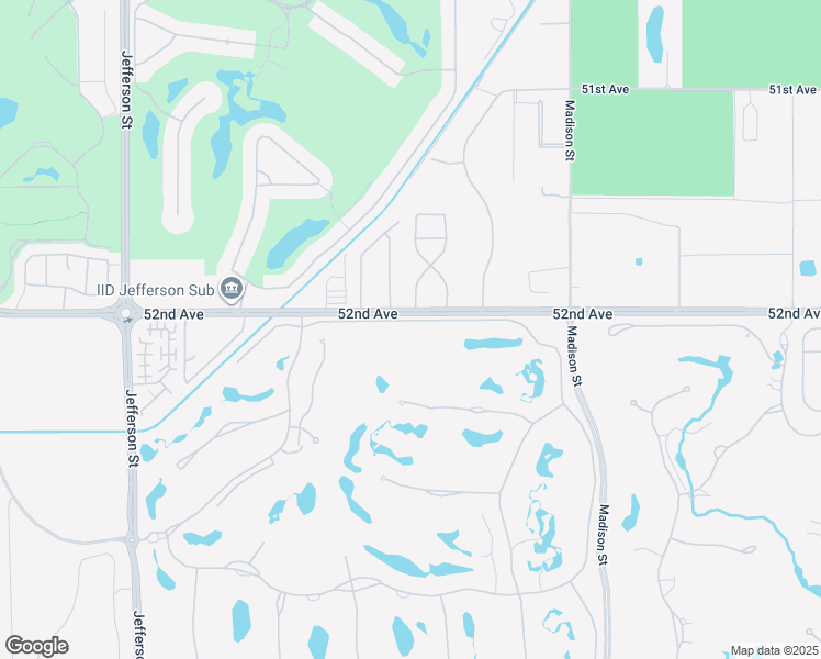 map of restaurants, bars, coffee shops, grocery stores, and more near 80633 Via Savona in La Quinta