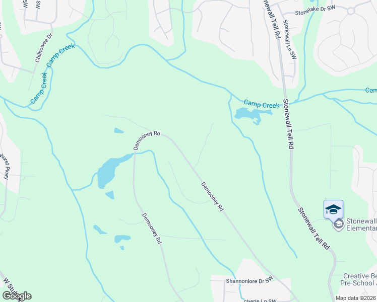 map of restaurants, bars, coffee shops, grocery stores, and more near 3073 Demooney Road in College Park