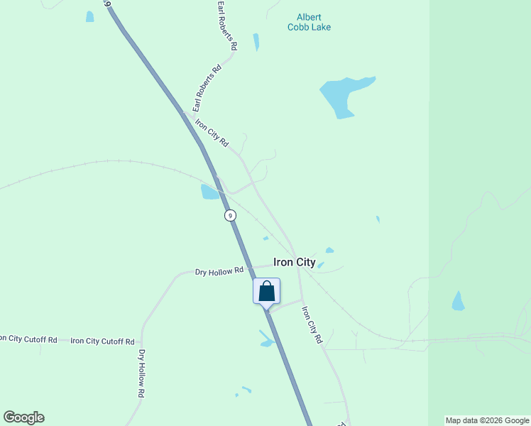 map of restaurants, bars, coffee shops, grocery stores, and more near 1785 Iron City Road in Anniston