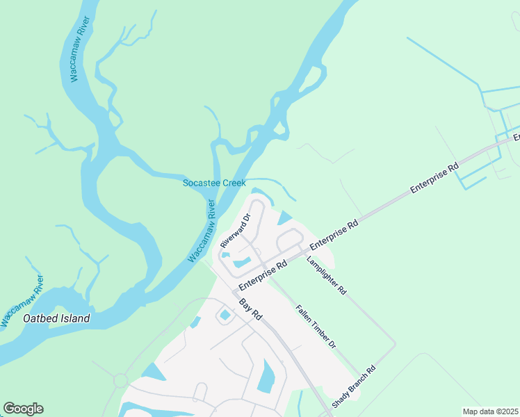 map of restaurants, bars, coffee shops, grocery stores, and more near 830 Riverward Drive in Myrtle Beach