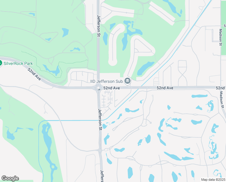 map of restaurants, bars, coffee shops, grocery stores, and more near 52074 Rosewood Lane in La Quinta
