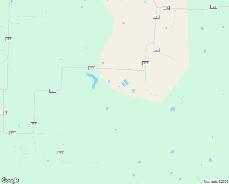 map of restaurants, bars, coffee shops, grocery stores, and more near 860 County Road 121 in Gainesville