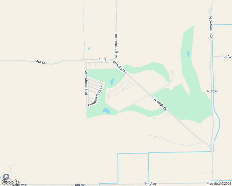 map of restaurants, bars, coffee shops, grocery stores, and more near 3409 West Wells Road in Blythe