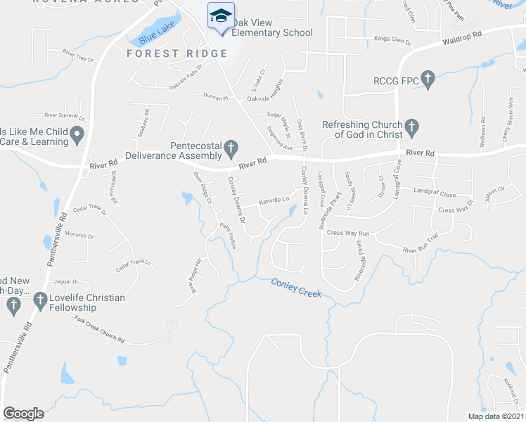 map of restaurants, bars, coffee shops, grocery stores, and more near 3775 Reston Lane in Decatur