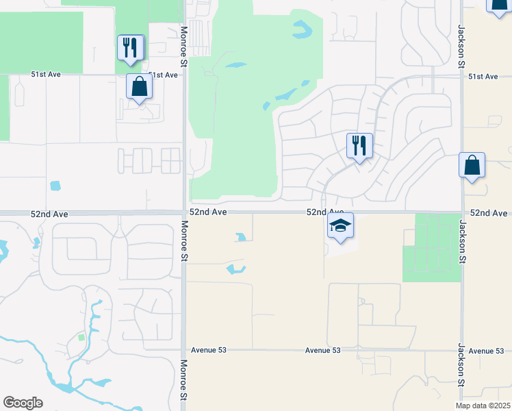 map of restaurants, bars, coffee shops, grocery stores, and more near 82255 San Gorgonio Dr in Indio
