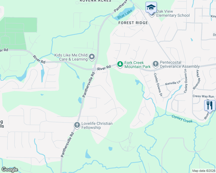map of restaurants, bars, coffee shops, grocery stores, and more near 3771 Soapstone Road in Decatur