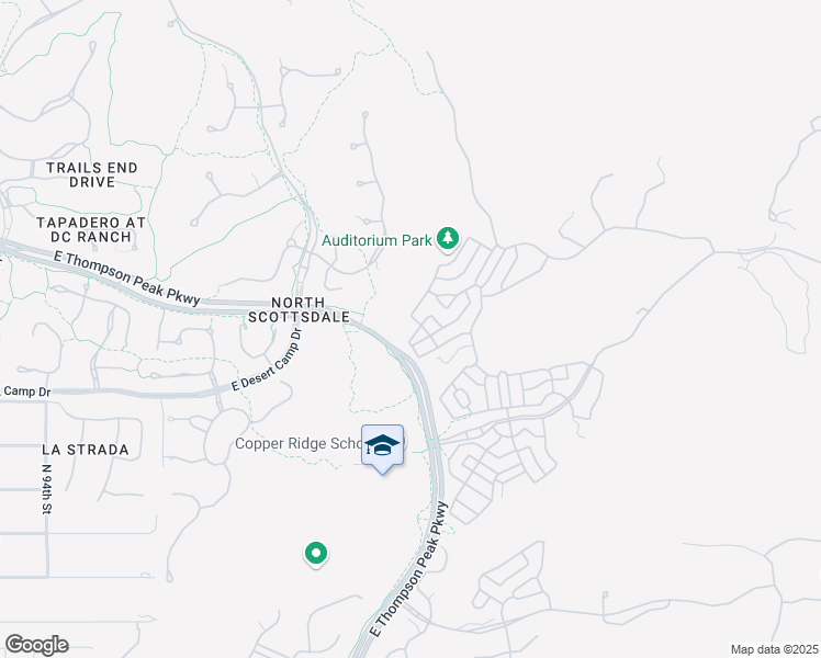 map of restaurants, bars, coffee shops, grocery stores, and more near 20497 North 100th Place in Scottsdale