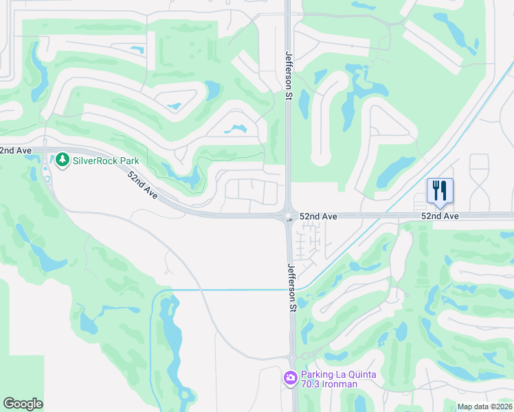 map of restaurants, bars, coffee shops, grocery stores, and more near 79873 Via San Mateo in La Quinta
