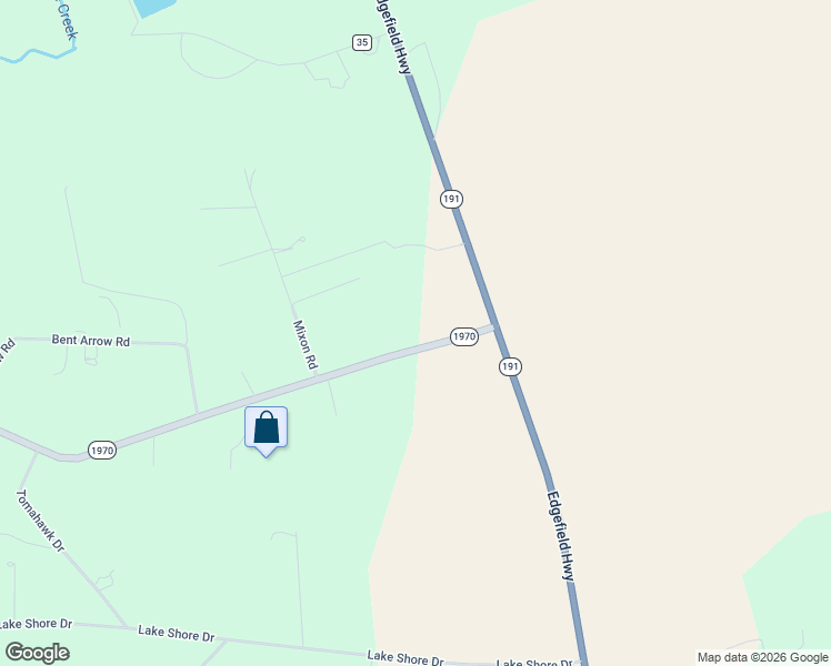 map of restaurants, bars, coffee shops, grocery stores, and more near 34 Old Friar Road in Aiken