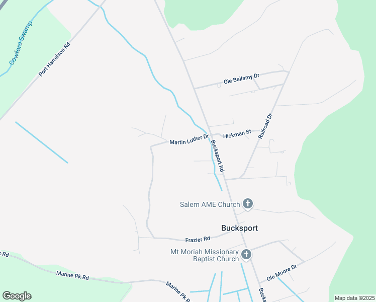 map of restaurants, bars, coffee shops, grocery stores, and more near 8275 Martin Luther Drive in Conway