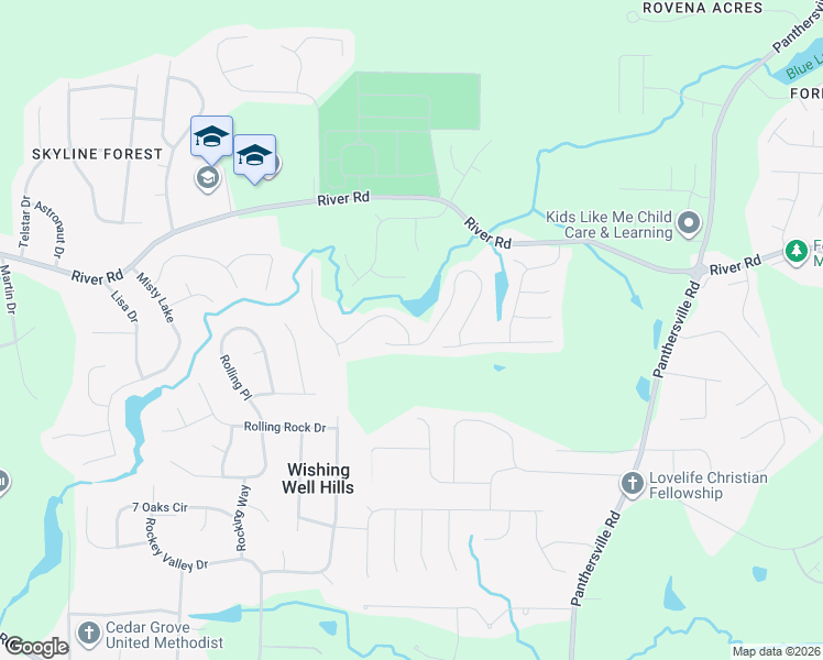 map of restaurants, bars, coffee shops, grocery stores, and more near 2672 Micah Drive in Ellenwood