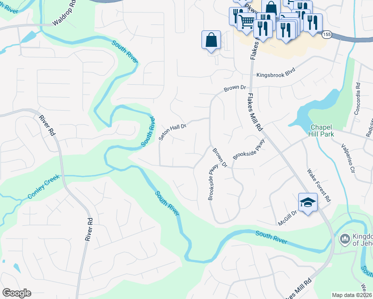 map of restaurants, bars, coffee shops, grocery stores, and more near 3693 Occidental Court in Decatur