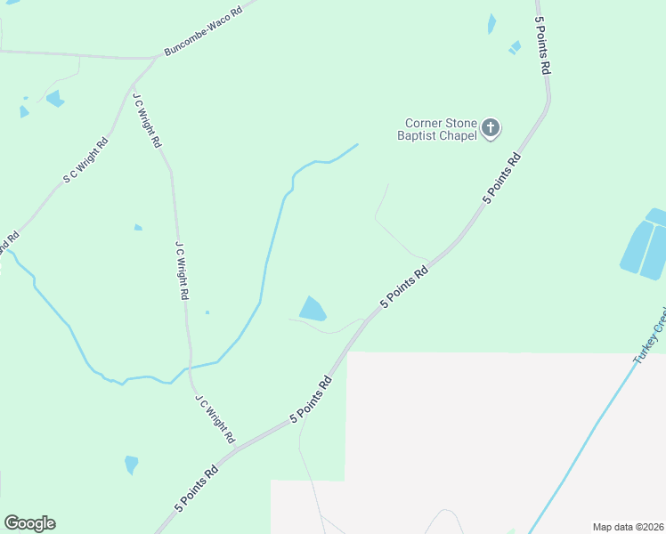 map of restaurants, bars, coffee shops, grocery stores, and more near 1385 5 Points Rd in Waco