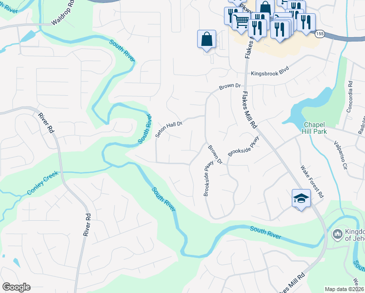 map of restaurants, bars, coffee shops, grocery stores, and more near 3693 Occidental Court in Decatur