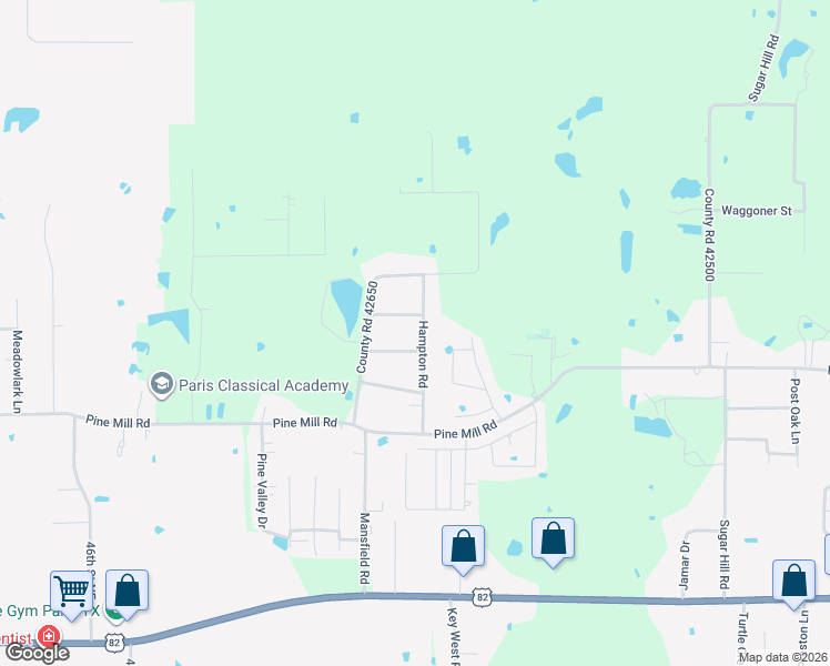 map of restaurants, bars, coffee shops, grocery stores, and more near 1245 Hampton Road in Reno