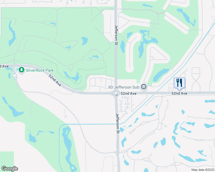 map of restaurants, bars, coffee shops, grocery stores, and more near 51904 Via Tolosa in La Quinta