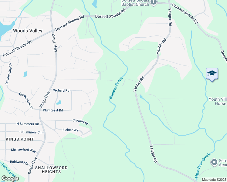 map of restaurants, bars, coffee shops, grocery stores, and more near 4920 Apple Way Court in Douglasville