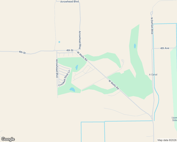 map of restaurants, bars, coffee shops, grocery stores, and more near 4489 West Wells Road in Blythe