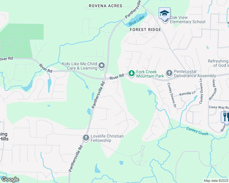 map of restaurants, bars, coffee shops, grocery stores, and more near 3771 Soapstone Road in Decatur