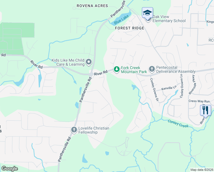 map of restaurants, bars, coffee shops, grocery stores, and more near 3792 Soapstone Road in Decatur